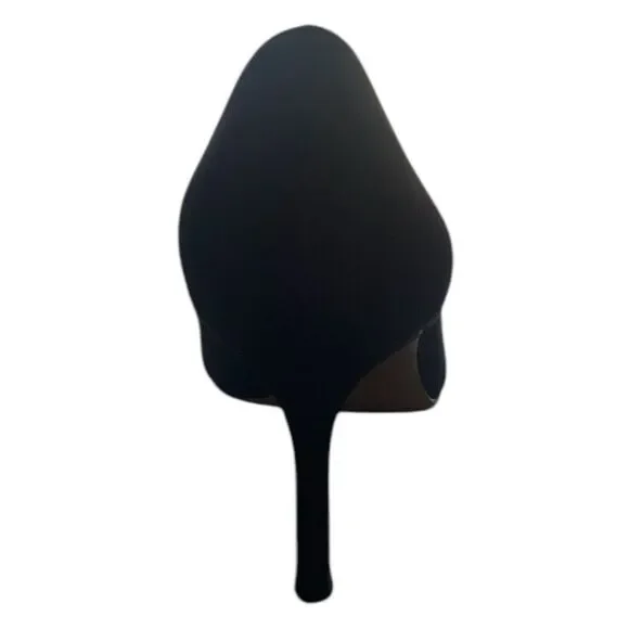 Nina Nina60 Kitten Heel Black Peau Pumps Womens Size 8.5 NWB - Picture 4 of 8